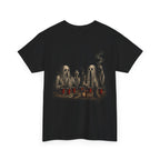 Ghosts Just Wanna Have Fun T-Shirt in Black — back view