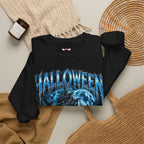 Lost Souls Ghost Ship Sweatshirt in Black — folded view
