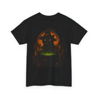 Cauldron Club Black Cat T-Shirt in Black — back view