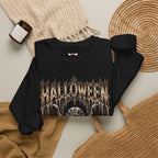 Even Angels Sweatshirt in Black — folded view