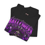 Beautiful Deception Skeleton T-Shirt in Black — folded view