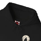 Nightmare Moon Ghost Hoodie in Black — front view
