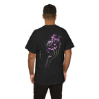 Death Smile Pumpkin T-Shirt in Black — model view