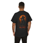 Keep the Night Alive Skeleton T-Shirt in Black — model view