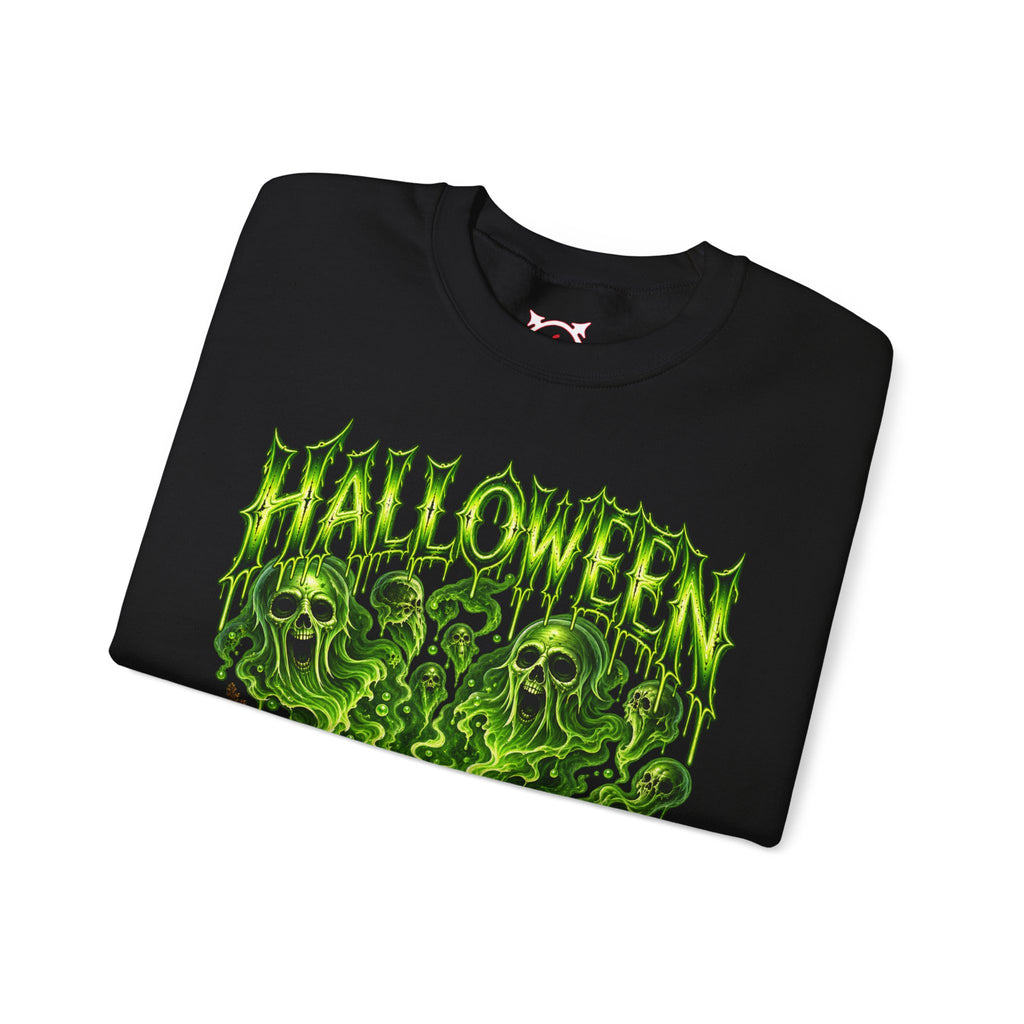 Magic Has a Price Cauldron Sweatshirt in Black — folded view