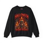 Worship the Dark Occult Sweatshirt in Black — front view