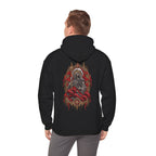 Reaper Hoodie in Black — model view