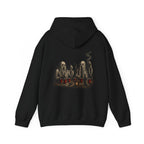 Ghosts Just Wanna Have Fun Hoodie in Black — back view