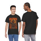 Never Forgotten Scarecrow T-Shirt in Black — model view