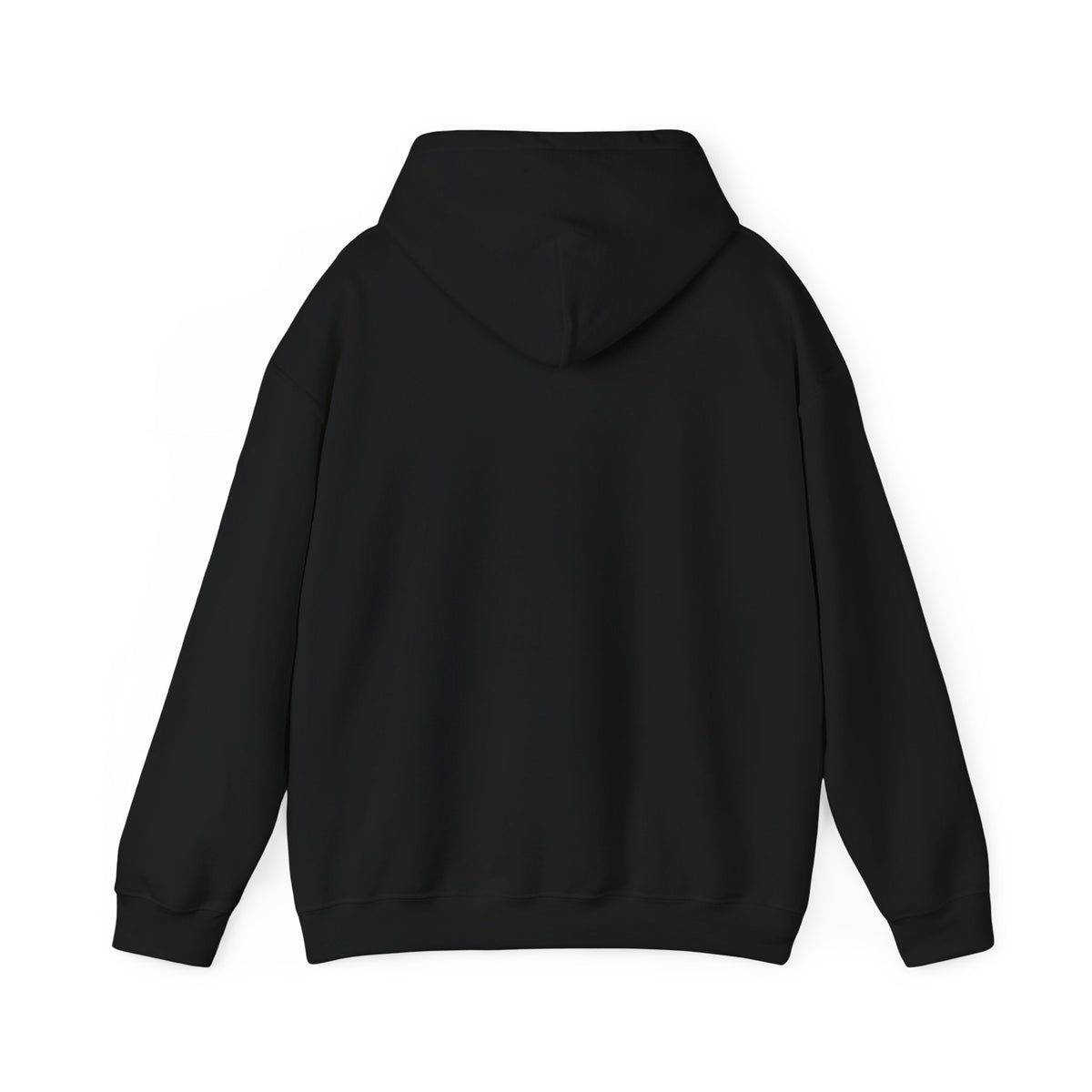 Killer Night Halloween Hoodie in Black — back view