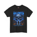 Fear Never Dies Skull T-Shirt in Black — front view