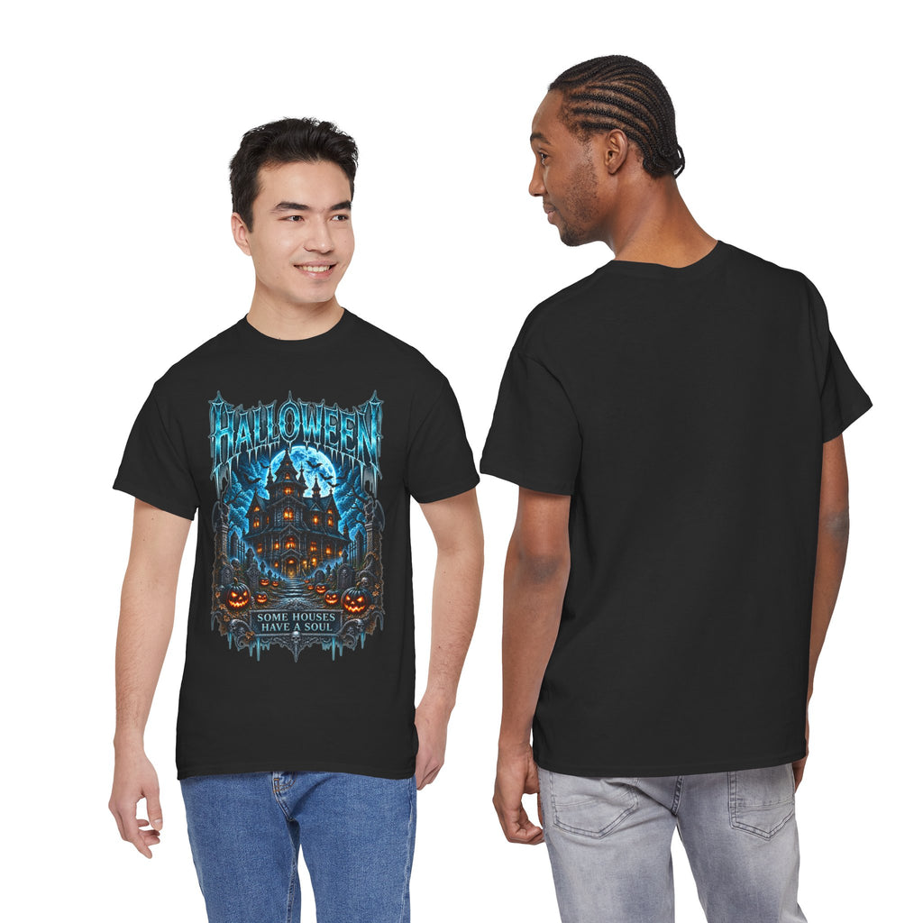 House of Souls T-Shirt in Black — model view