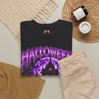 Haunted Home T-Shirt in Black — folded view