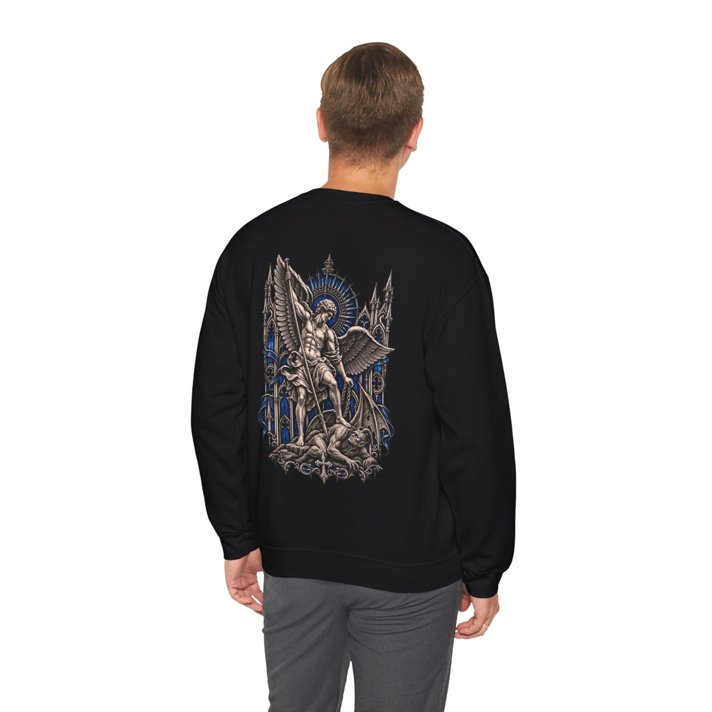 Stonewing Sweatshirt in Black — model view
