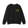 Cauldron Club Black Cat Sweatshirt in Black — front view