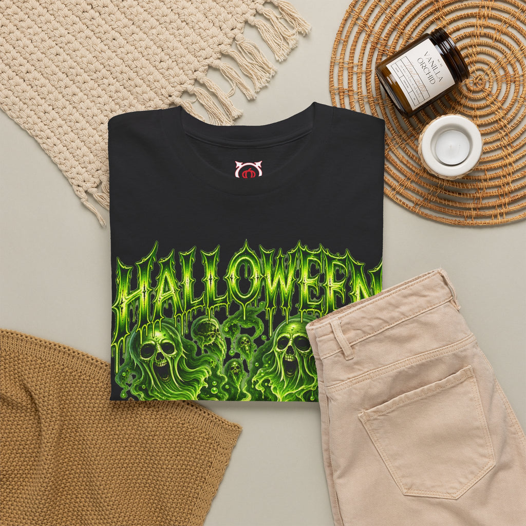 Magic Has a Price Cauldron T-Shirt in Black — folded view