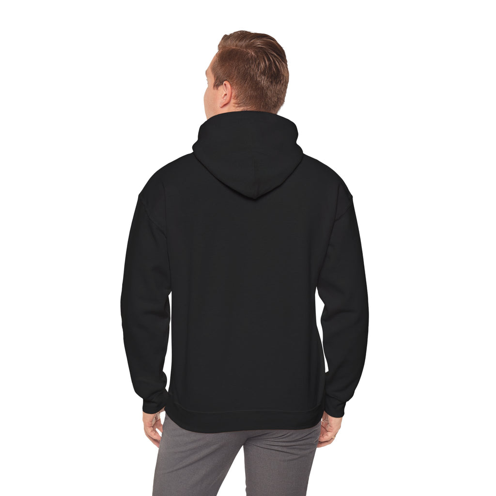 No One Leaves Scarecrow Hoodie in Black — model view