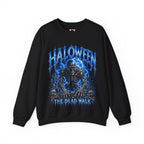 The Dead Walk Skeleton Sweatshirt in Black — front view
