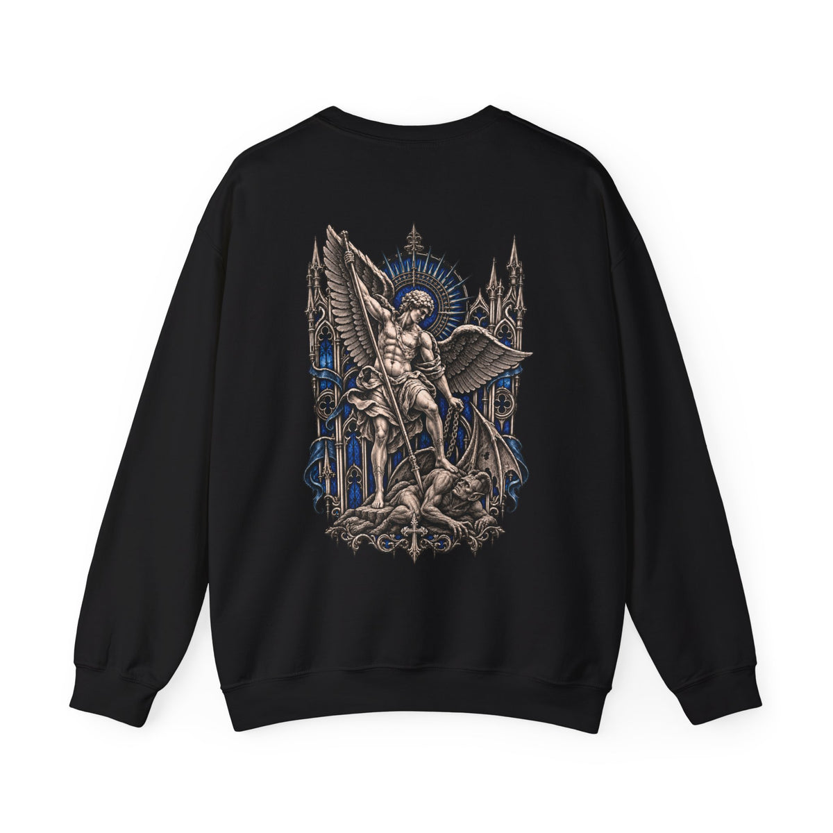 Stonewing Sweatshirt in Black — back view