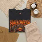 Pumpkin King T-Shirt in Black — folded view