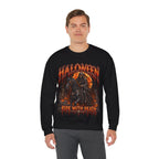Ride with Death Grim Reaper Sweatshirt in Black — model view