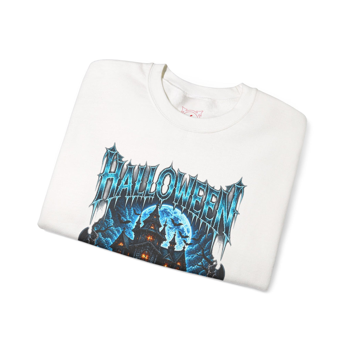 House of Souls Sweatshirt in White — folded view
