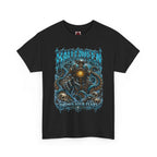 Drown Your Fears Deep Sea T-Shirt in Black — front view