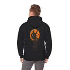 Lost Skull Hoodie in Black — model view