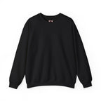 Overthinking Kills Skull Sweatshirt in Black — front view