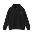 Spider Web Hoodie in Black — front view