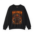 Pumpkin King Sweatshirt in Black — front view