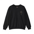 Spider Web Sweatshirt in Black — front view