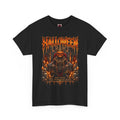 Pumpkin King T-Shirt in Black — front view