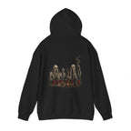Ghosts Just Wanna Have Fun Hoodie in Black — back view
