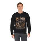 Even Angels Sweatshirt in Black — model view