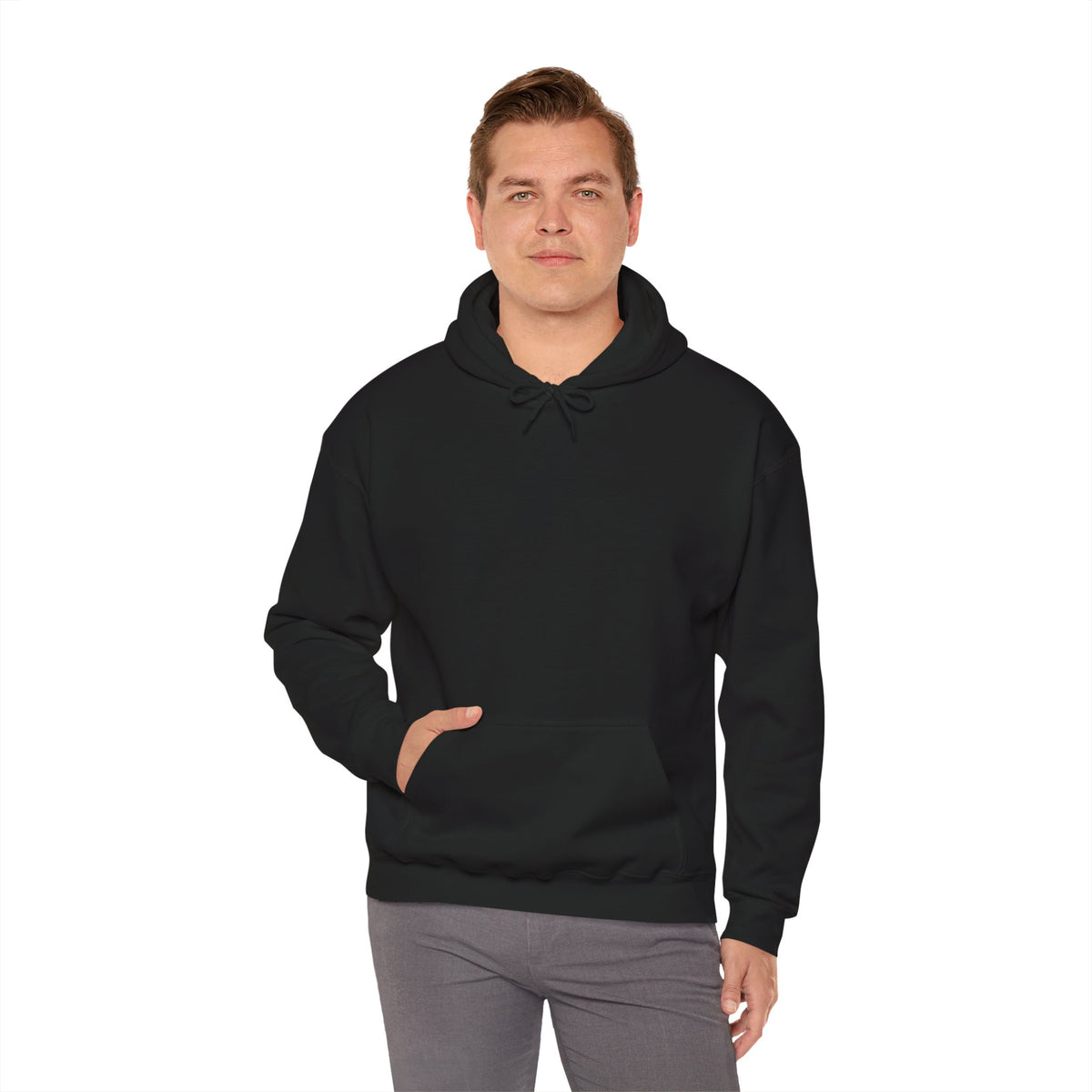 Reaper Hoodie in Black — model view