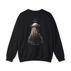 Nothing Is Real Ghost Sweatshirt in Black — back view