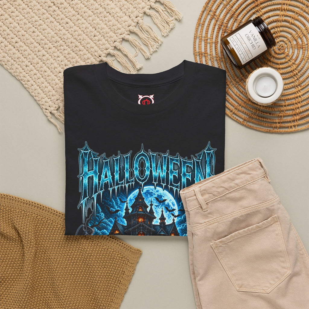 House of Souls T-Shirt in Black — folded view