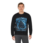Lost Souls Ghost Ship Sweatshirt in Black — model view