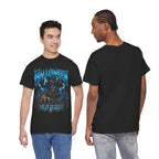 Never Buried Scarecrow T-Shirt in Black — model view