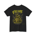 Escape Reality Zombie Hand T-Shirt in Black — back view