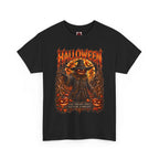 Never Forgotten Scarecrow T-Shirt in Black — front view