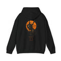 Lost Skull Hoodie in Black — back view