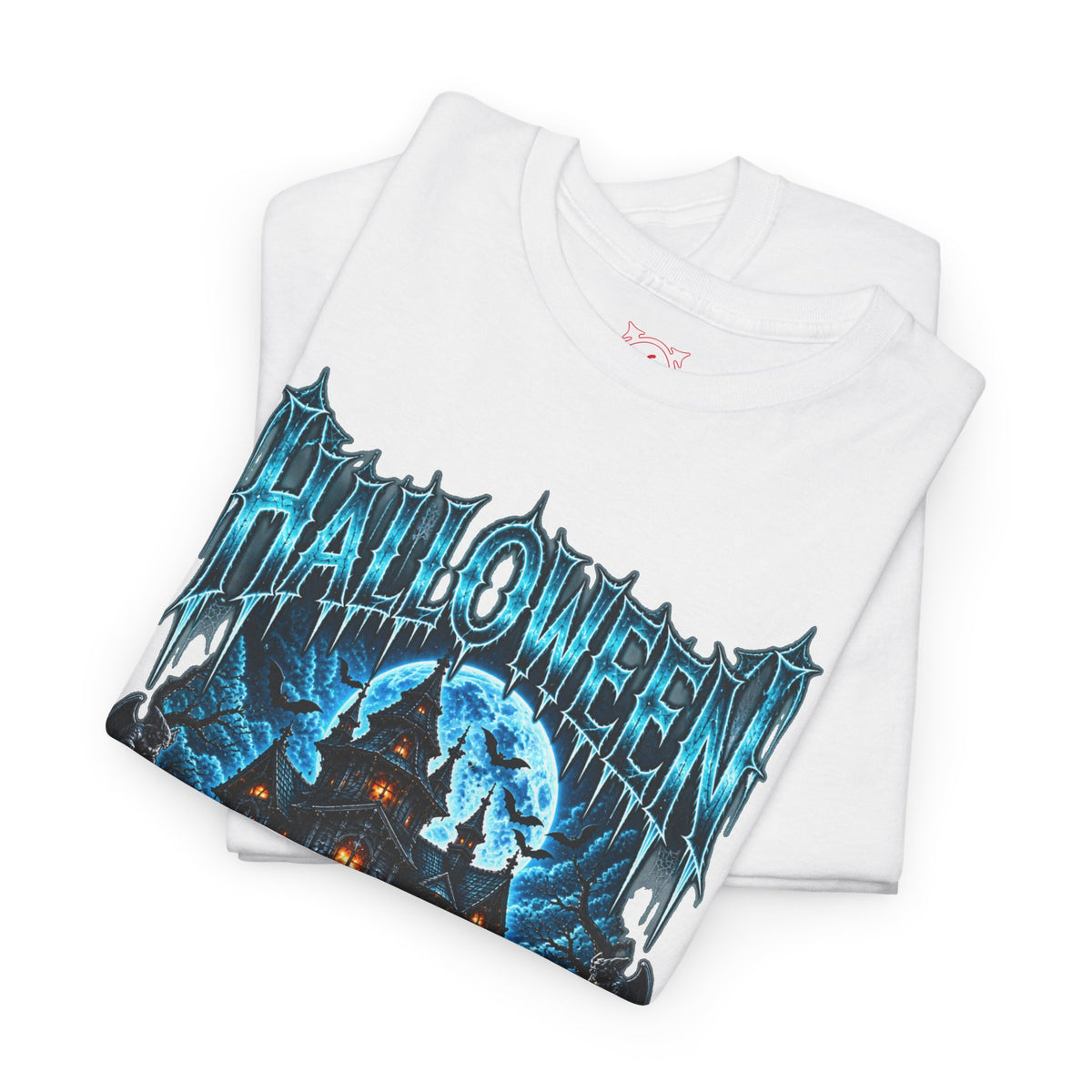 House of Souls T-Shirt in White — folded view
