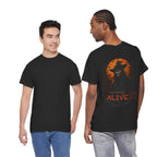 Keep the Night Alive Skeleton T-Shirt in Black — model view
