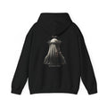 Nothing Is Real Ghost Hoodie in Black — back view