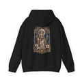 Vigil Hoodie in Black — back view
