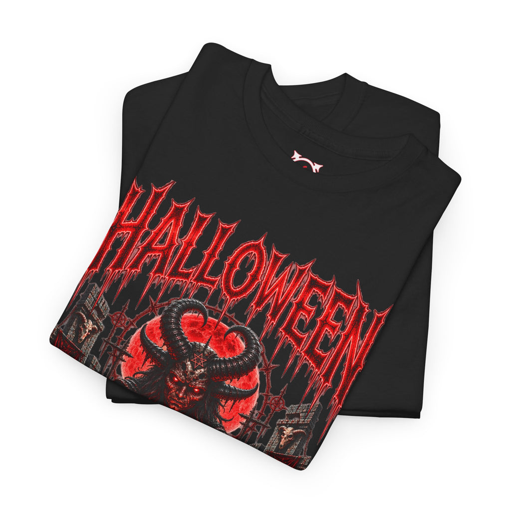 The Ritual Occult T-Shirt in Black — folded view