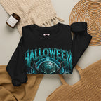 Ancient Awakening Tentacle Creature Sweatshirt in Black — folded view
