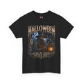 Plague Watch Plague Doctor T-Shirt in Black — front view